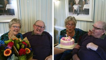 Couple celebrates diamond wedding anniversary at Arbroath care home